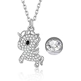 Tokidoki Unicorno 14K Gold Plated Official Licensed Necklace Bracelet Earring Serials Trendy Accessory Cubic Zirconia Cute Jewelry Gift for Women