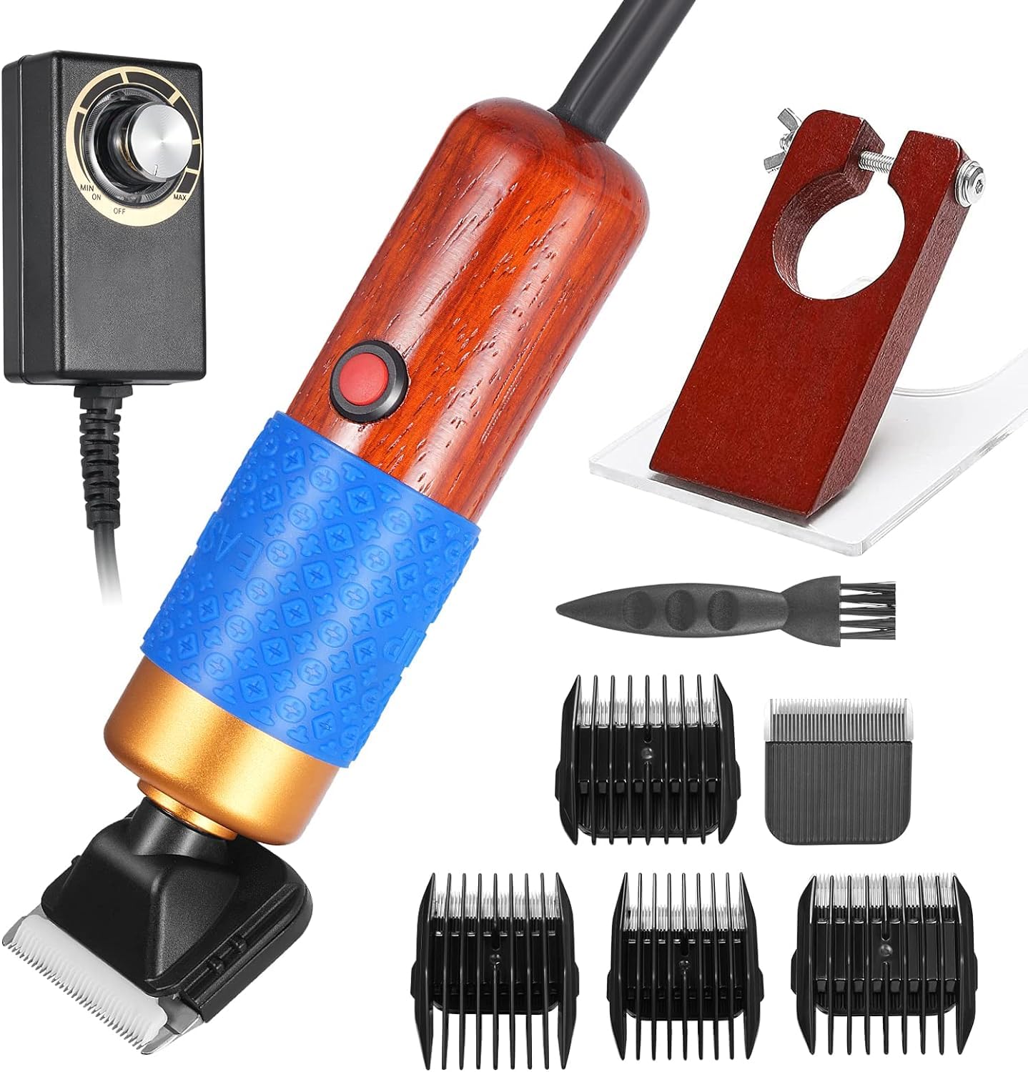 Hlieeosfcn Carpet Trimmer 200W Tufting Trimmer Carpet Clippers Kit Shearing Guide Carpet Shears with 2 Blades Rug Carving Clippers for Sculpting Rug Tufting