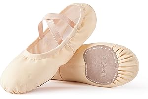 SANGEESON Ballet Shoes Women Canvas Dance Slippers