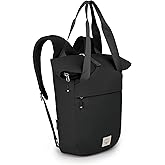 Osprey Arcane Zip Top Tote Backpack, Black