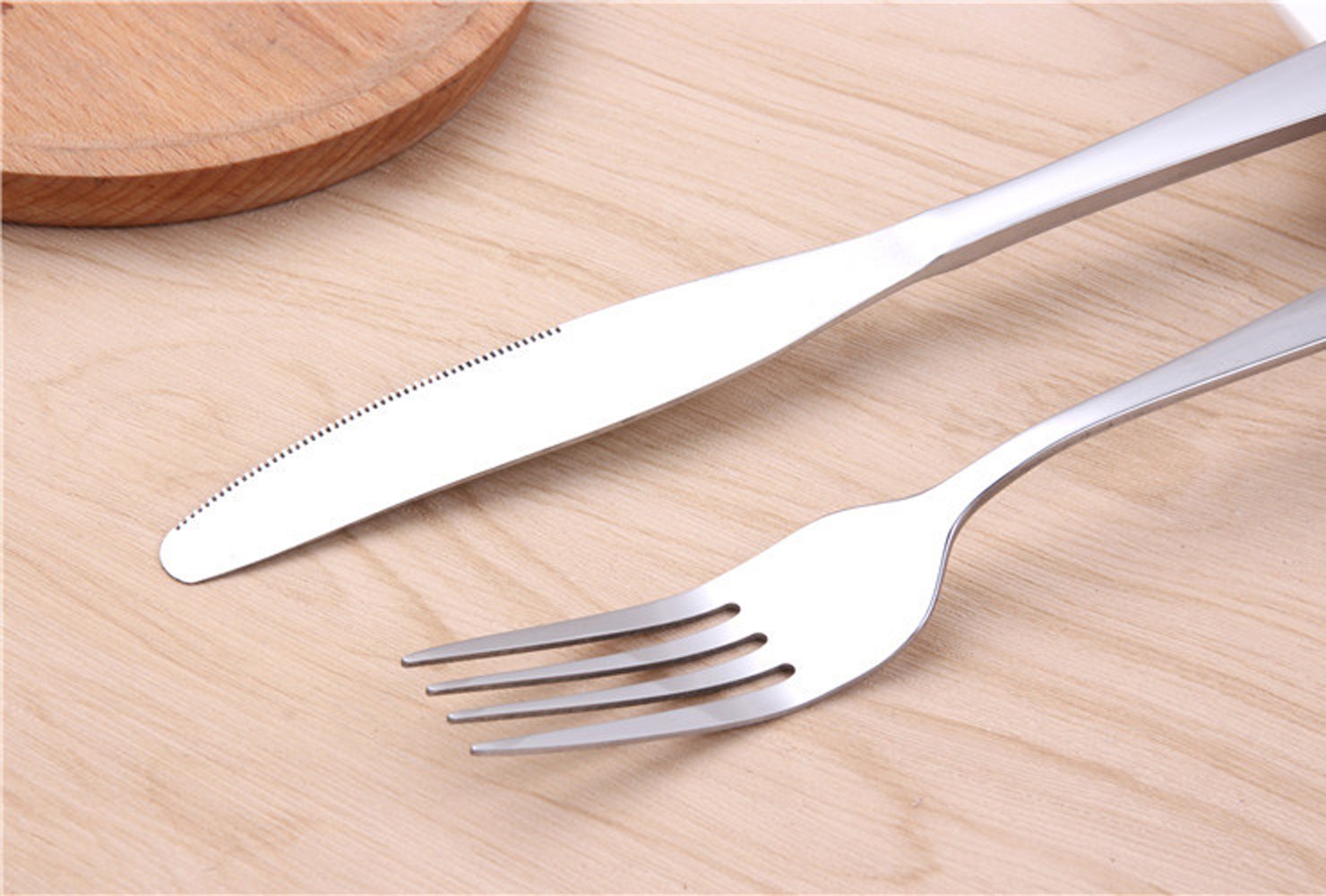 Cubiertos de acero inoxidable 18/10 acero inoxidable ...