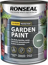 Ronseal Garden Paint Willow 750ml GPW750 GPW750 Willow Garden Paint view 3