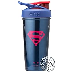 BlenderBottle Superman Strada Shaker Cup Insulated