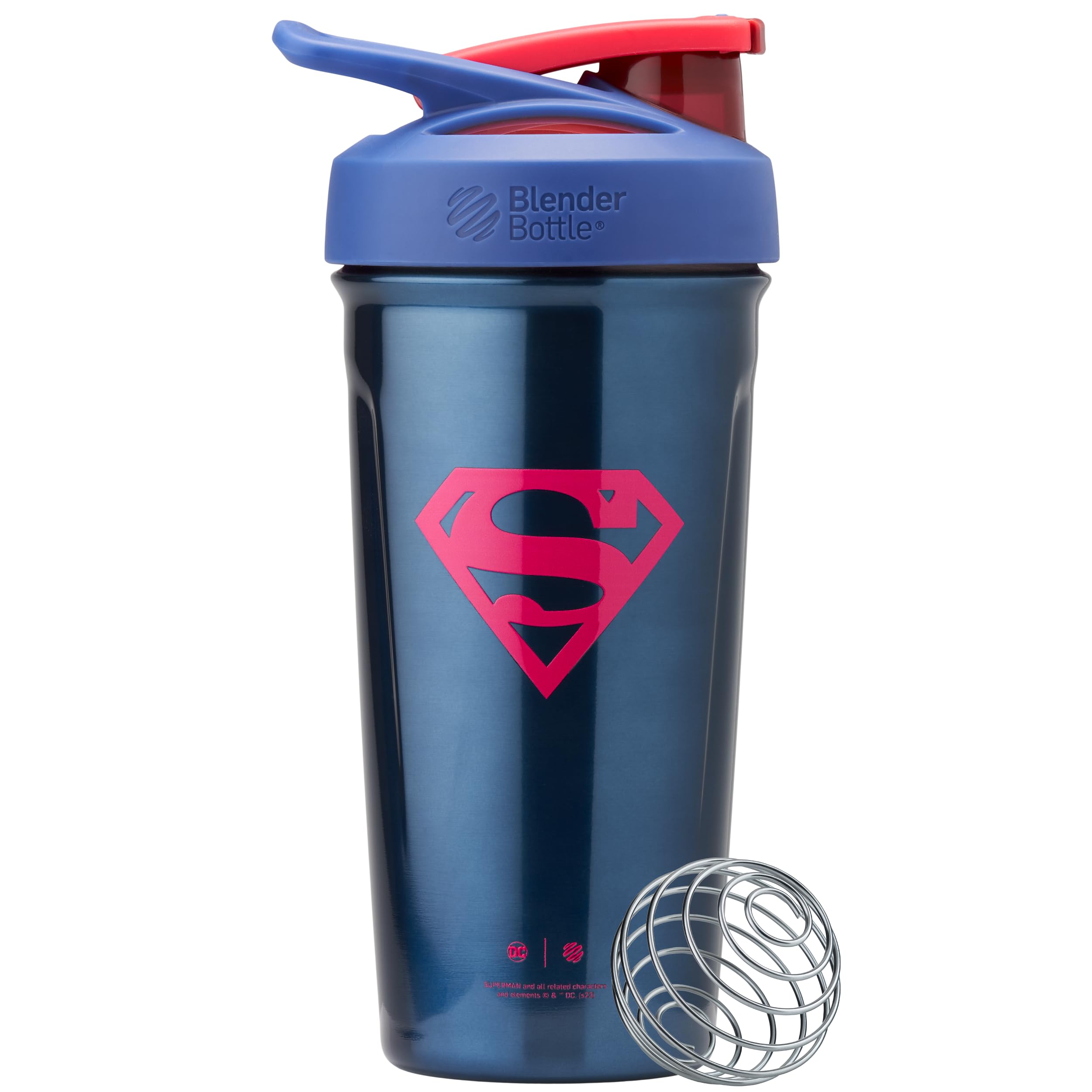 BlenderBottle Superman Strada Shaker Cup Insulated