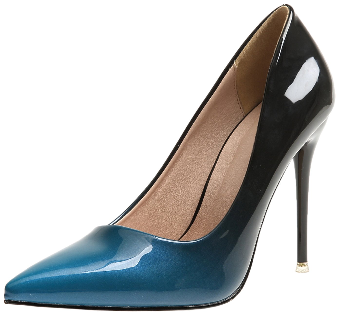 BIGTREE Pointed Toe Pumps Women High Heels Dress Pumps Gradients Stiletto Shoes