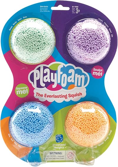 Learning Resources Playfoam Starter Original Pack Set of 4 EI-1900