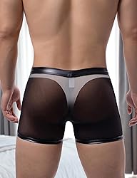 comeondear 2pcs Men's Underwear Lingerie Breathable