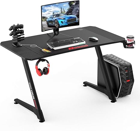 Vitesse Bureau D Ordinateur En Forme De Z Avec Grand Tapis De Souris Gratuit Station De
