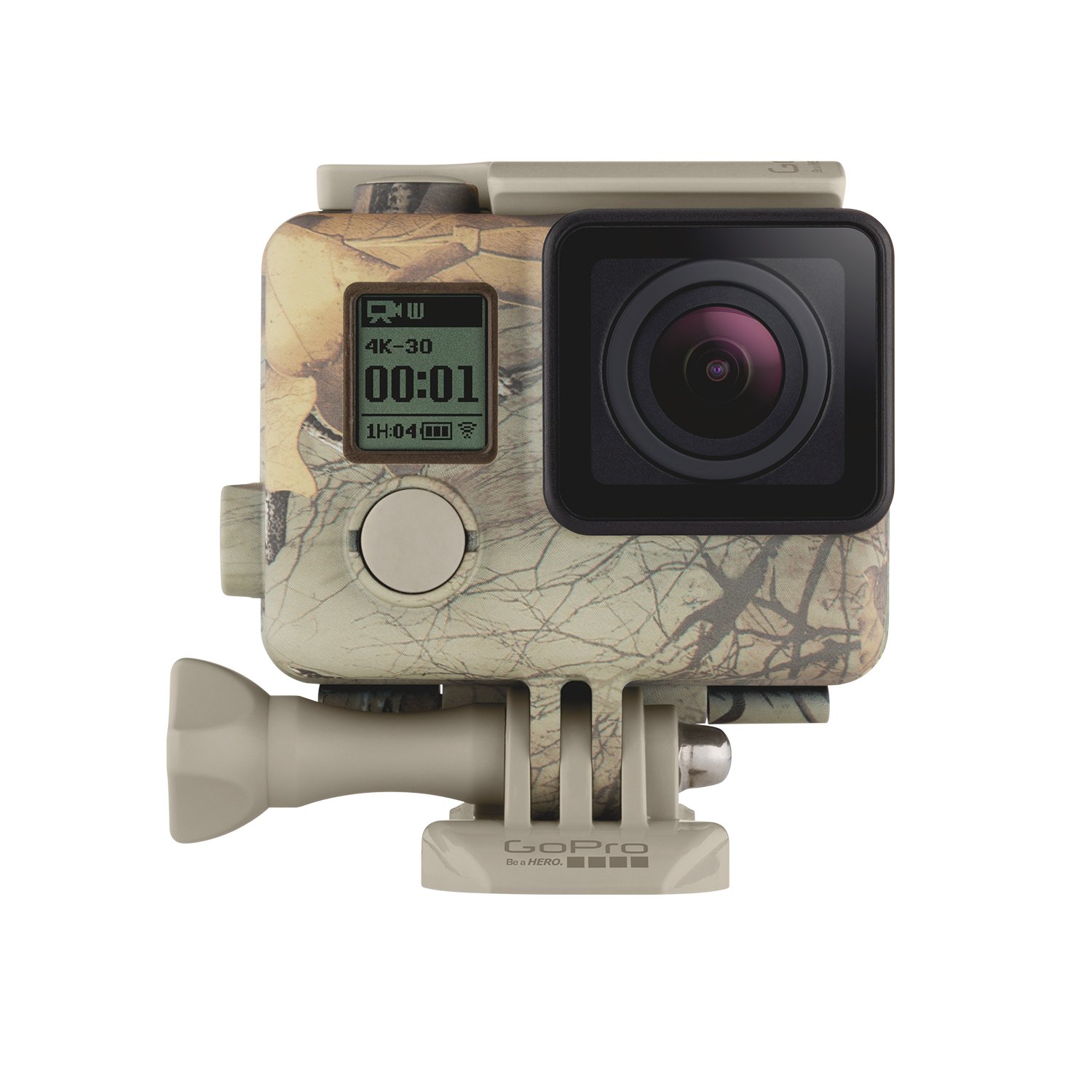 GoPro Camo Housing with QuickClip (Realtree Xtra)