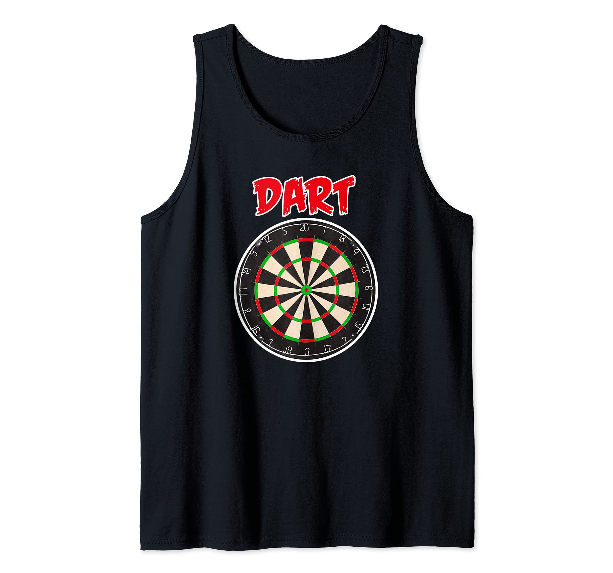 Dart Player Bullseye Sport Darts Gift 180 Highscore Tank Top