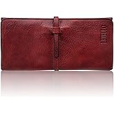 Wallets for Women Genuine Leather Card Organizer Dip Dye Coin Purse Ladies Ultrathin Wallets