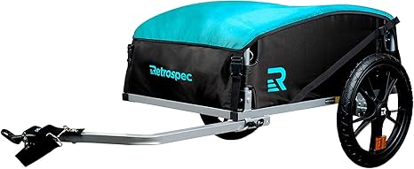 retrospec rover hauler cargo bike trailer
