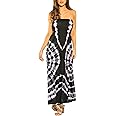Riviera Sun Rasta Maxi Summer Dress for Women Long Sundress with Removable Straps