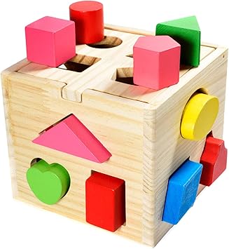 wooden cube puzzle toddler