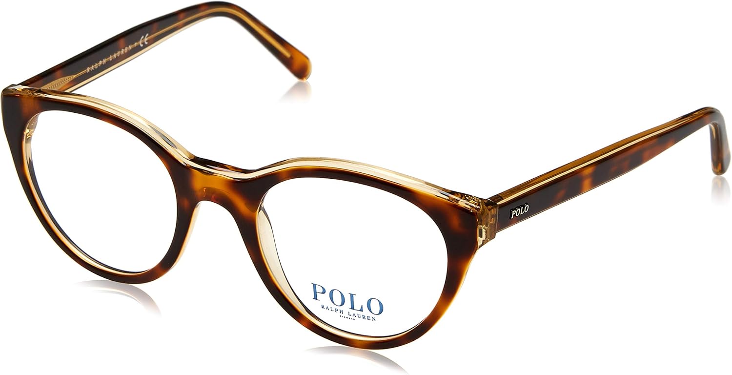 Polo Women's PH2174 Eyeglasses Havana On Pinot Grigio 51mm