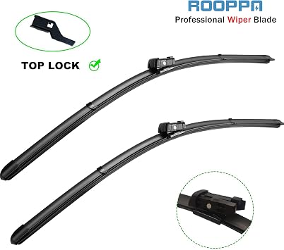 Amazon Com 2 Wipers Replacement For Audi A4 S4 Rs4 Q5 Sq5 2009 2018 2008 2018 Audi A5 S5 Rs5 Front Windshield Wiper Blade Set Top Lock 24 20 Set Of 2 Automotive