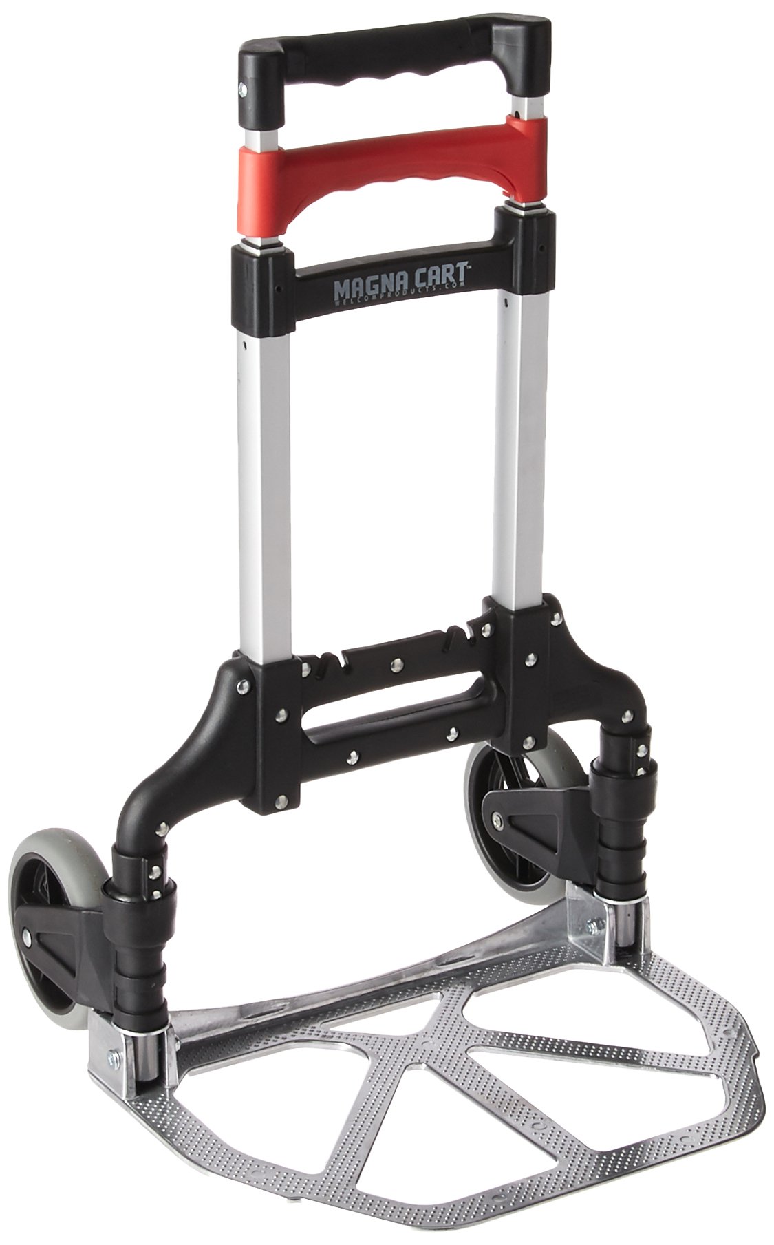 Magna Cart Personal 150 lb Capacity Aluminum Folding Hand Truck (Black