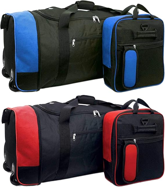 32 ” Extra Large Holdall On Wheels, Lightweight Suitcase Travel Wheeled Holdall XL Duffle Bag