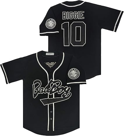 biggie smalls bad boy baseball jersey