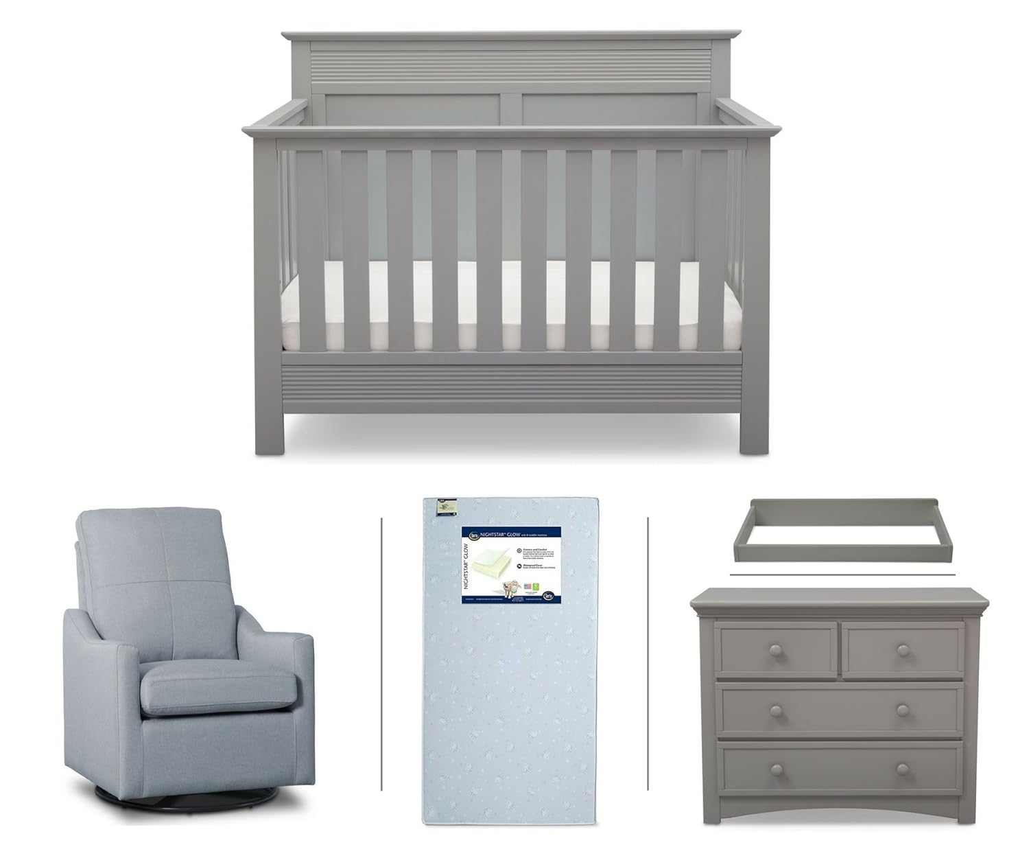 serta nightstar glow crib mattress