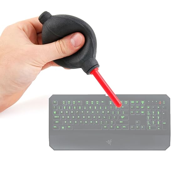 Zubehör Reinigungsset (Reinigungstuch, Pfirsich Dehnfalte, Pinsel, Feuchttücher) für Razer Deathstalker/BlackWidow x Chroma, 