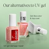 essie Gel by essie Longwear Nail Polish Deep Red Paint The Gown Red No UV view 6