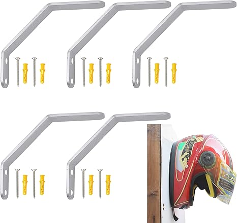 Amazon Yyst スタイルb ヘルメットラック ヘルメット用ウォールディスプレイラック ヘルメット収納ホルダー ヘルメットなし 5 Pk 収納家具 オンライン通販