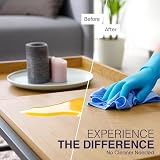 Discounted Cleaning Supplies Microfibre Cloth Blue 40x40cm Pack of 10 view 5