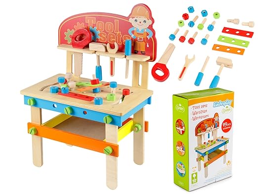 wooden builder set for babies