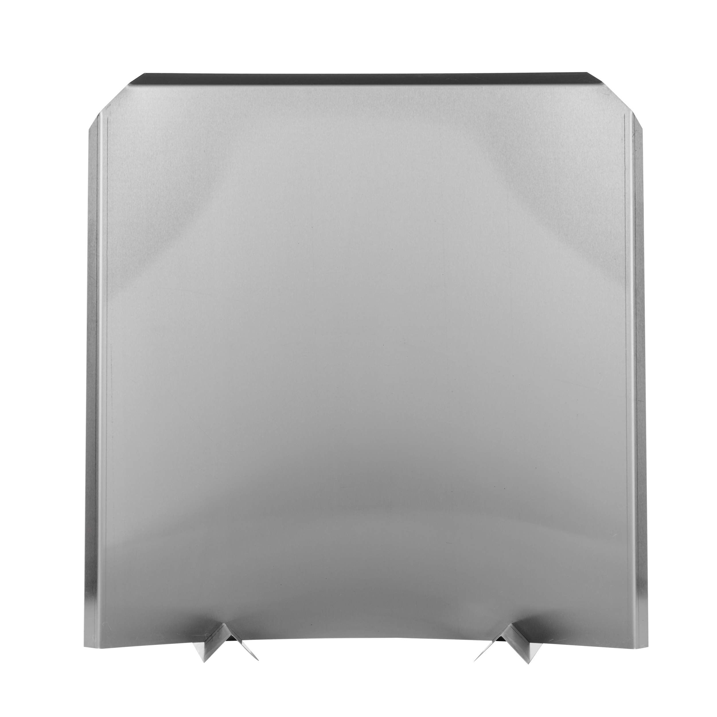 FB2727U Fireback, Adjustable Installation, Protects Firebox, 27" x 27", Stainless Steel