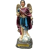 Moviebros 8" Inch Statue of Saint Archangel Rafael San Arcangel St Estatua Angel Raphael