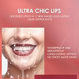 OKAQEE 2PCS Lip Liner Lipstick Set Waterproof Matte Pigment Makeup Kit 09 view 5
