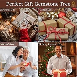 ANAYA AGATE Crystal Tree Gift for Women, Set of 12
