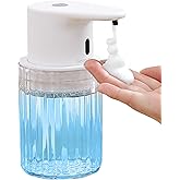 DODO MEKIA Automatic Foaming Soap Dispenser Touchless, 10oz/300ml Rechargeable, 3 Adjustable Foam Levels, IPX7 Waterproof, for Kitchen Bathroom, White