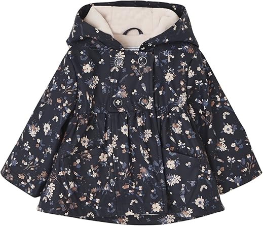 Vertbaudet Cire Imprime Fleurs Bebe Fille Marine Grise 24m 86cm Amazon Fr Vetements Et Accessoires