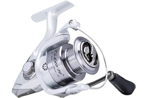 Pflueger Trion Spinning Reel, Size 20 Fishing Reel, Right/Left Handle Position, Graphite Body and Rotor, Corrosion-Resistant, Aluminum Spool