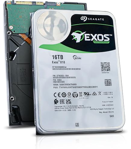 Amazon.com: Seagate Exos X18 Enterprise Class, 16TB, Enterprise