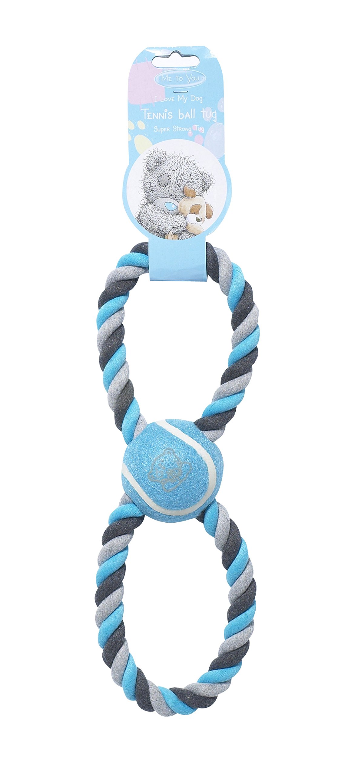 Pet Brands Me to You Dog Tennis Ball Tug Toy