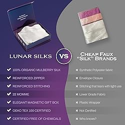 Lunar Silks, Highest Grade 6A 100% Pure Mulberry
