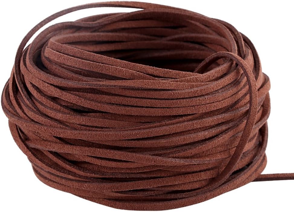 Navifoce Genuine Flat Suede Leather Cord Lace Beading Craft