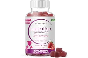 NutraPep Lactation and Postnatal Support Gummies - Milk Production Supply Increase Supplements for Breastfeeding Women - with Vitamins D3 B12 Milk Thistle Fennel Seed Moringa Sunflower Lecithin