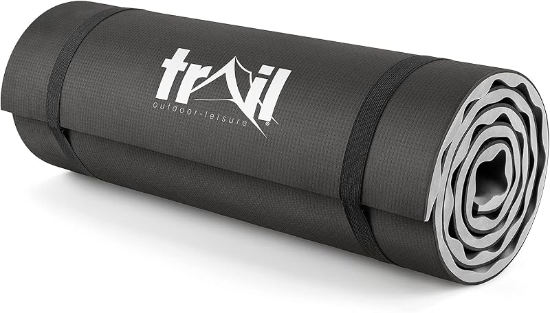 Trail Outdoor Leisure Trail Camping Mat 15mm Grey Foam Roll Pad