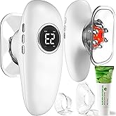CXGTCI 4-in-1 Body Sculpting Machine for Cellulite,Electric Massage Tool with Heating for Legs Belly Stomach Arms,Home Used Sculptor Device with 2 Cups (Pearl White)