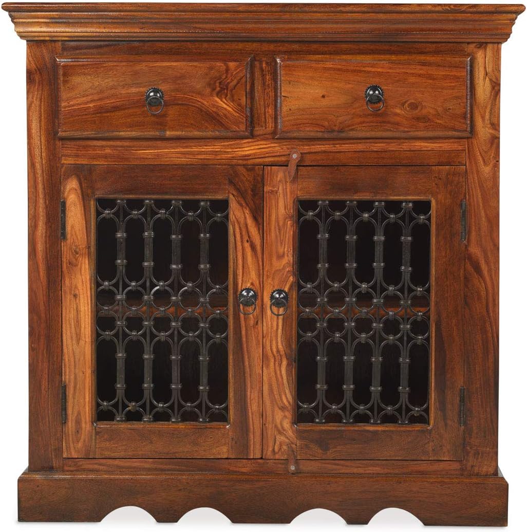 Jali Sheesham Small Sideboard - Furniture