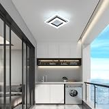 SENQIU 24W LED Ceiling Light Square Modern 6500K 2700LM 20x20 cm view 5