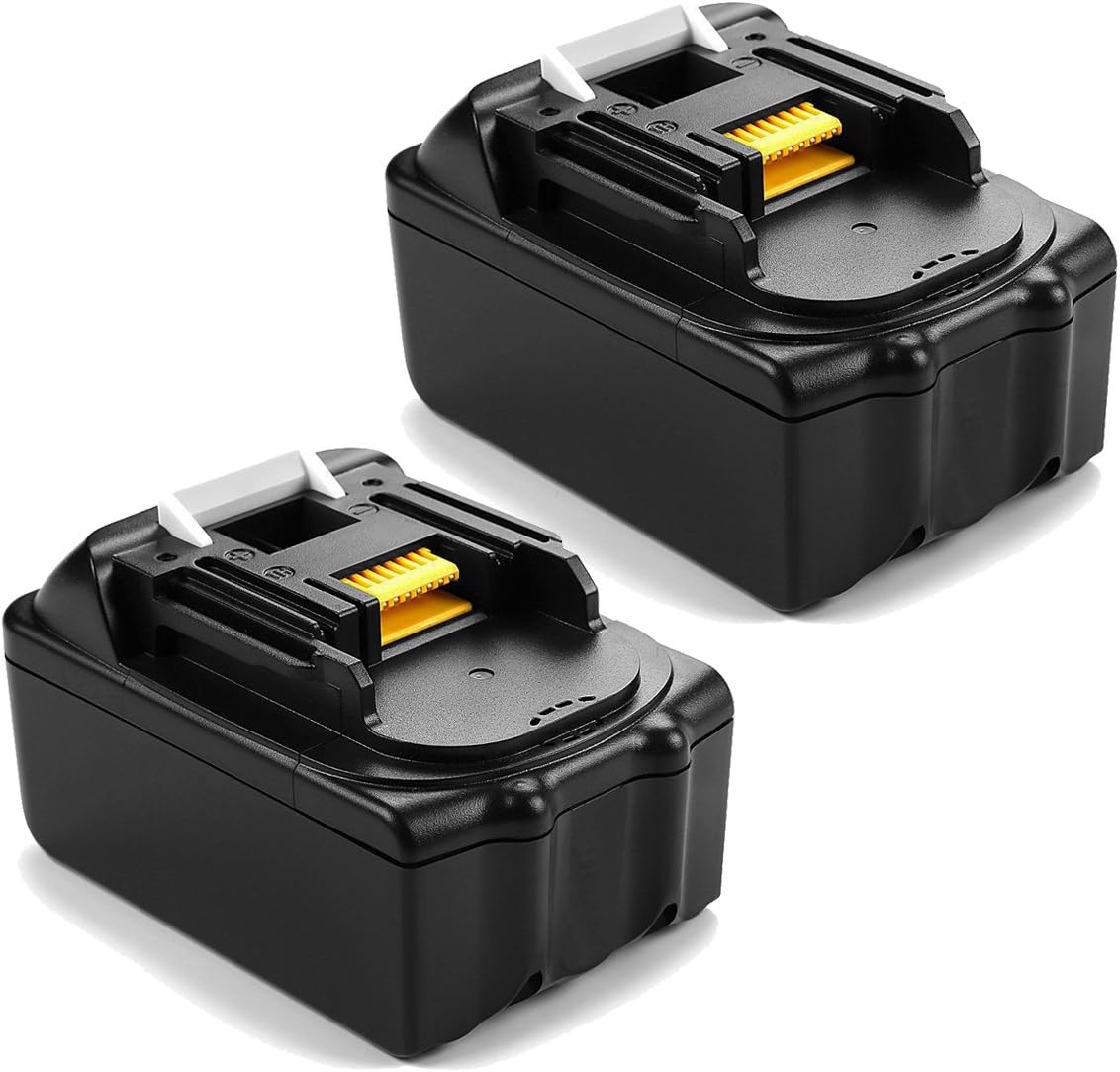 Mmspower 5,0ah 18 V Lithium Ion Replacement Battery for Makita BL1850 BL1840 BL1830 BL1815 194205-3 194309-1 LXT400 Battery