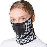 SUIGOLF KOREA (Type H) UV Sun Protection Balaclava Half Face Mask - For Golf, Hiking, Running, Cycling & Outdoor Sports