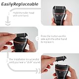 Bemece Electric Foot File Callus Remover 2 Speeds 1700/2000 RPM Waterproof view 4