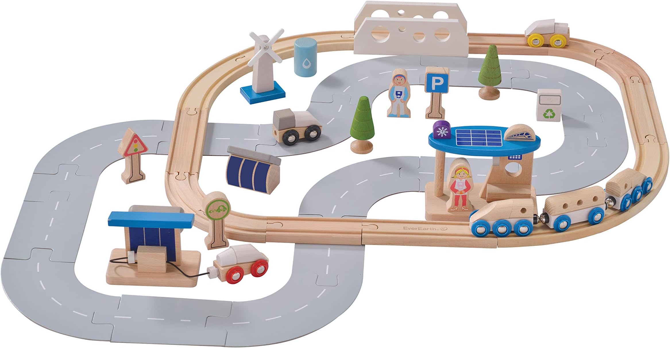 EverEarth Eco City Train Set EE33591