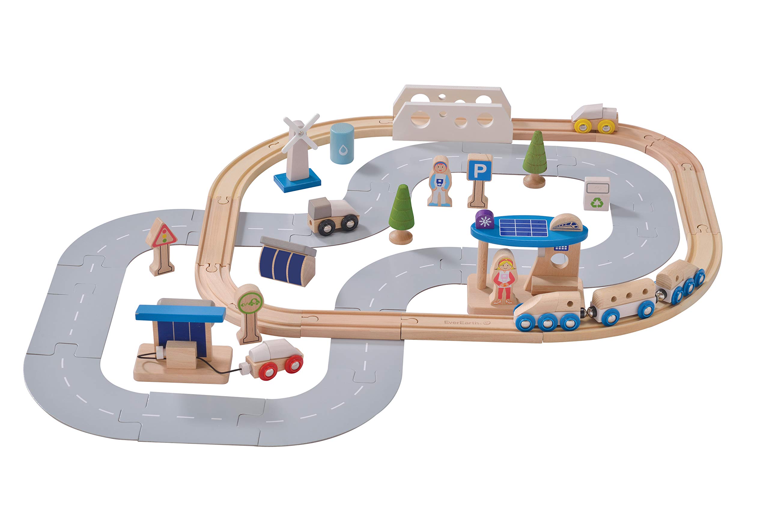 EverEarth Eco City Train Set EE33591